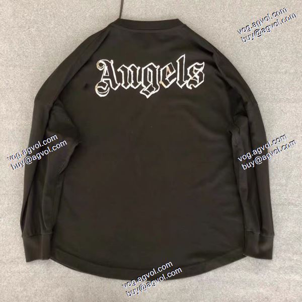 2020秋冬 人気商品 Palm Angels コピー ブランド 長袖Tシャツ パーム エンジェルス 2色可選